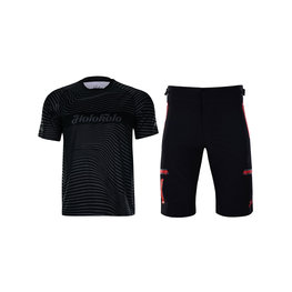 HOLOKOLO Maillot y pantalón MTB - BLACK VIBE MTB - negro